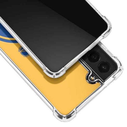 NBA Golden State Warriors Large Logo Galaxy S21 FE Clear Case